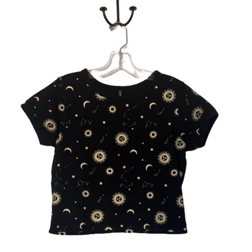 Electric Pink Celestial Crop Top